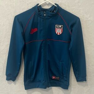 Vintage Sunderland FC m Avec Full Zip Drill Top Size Youth Medium Soccer